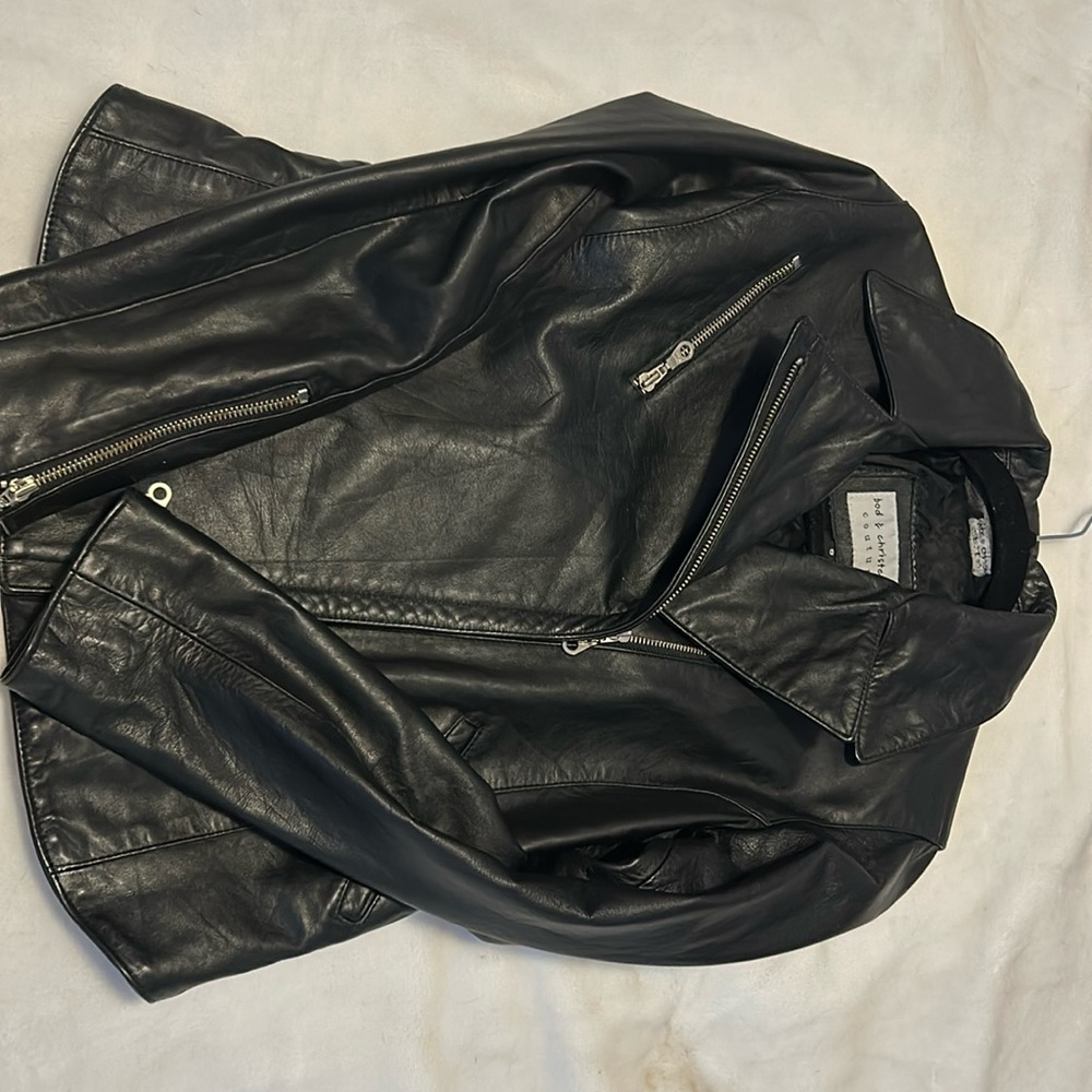 Vintage leather jacket